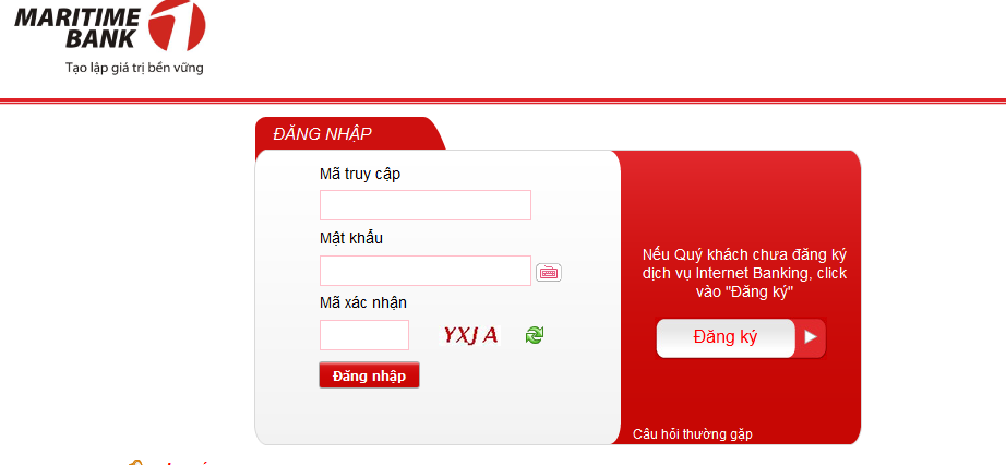 cách đăng ký Internet banking mbs